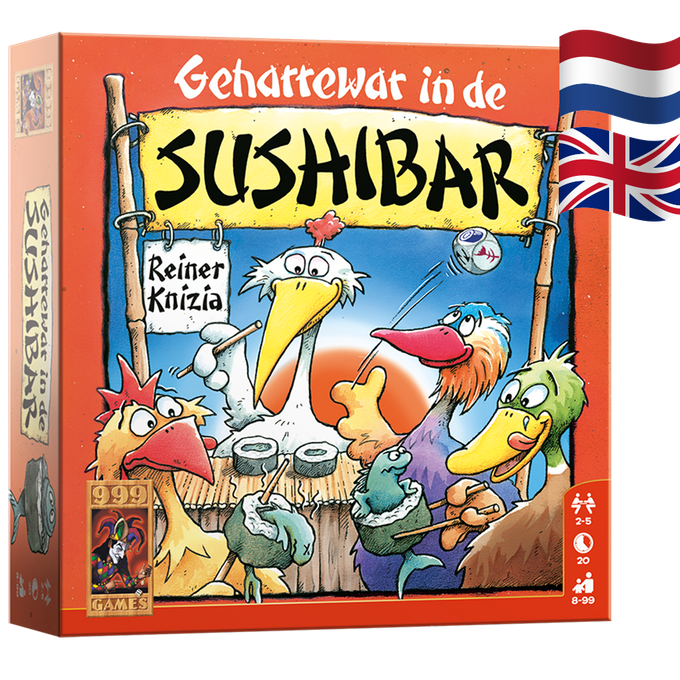 Geharrewar in de Sushibar
